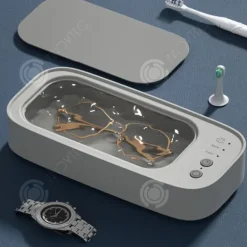 Ultraljudstvätt-INN Ultrasonic Cleaner 45kHz 350ml 3 timernivåer 360 graders rengöring Ultrasonic Cleaner Ultrasonic Bezel Cleaner