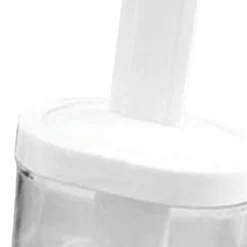 Integrerad silikonoljeflaskaborste Olivoljadispenserflaska med silikonborste för matlagning Bakning Grillning Betning Vit