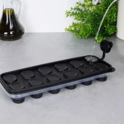 Isbitsform med lock 25 cm 4 st.