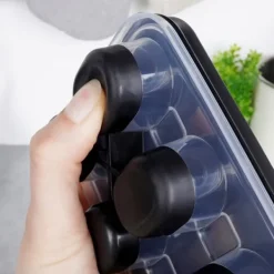 Isbitsform med lock 25 cm 4 st.