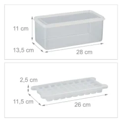 Isbitsformssats, 28x13,5x11 cm, Klar