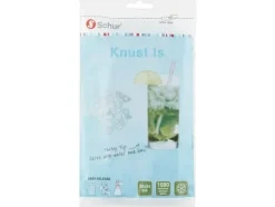 Matförvaringspåsar-Isbitspåse, Schur, 171 ml, ljusblå, LDPE/virgin, 18x34cm - (12 st.)