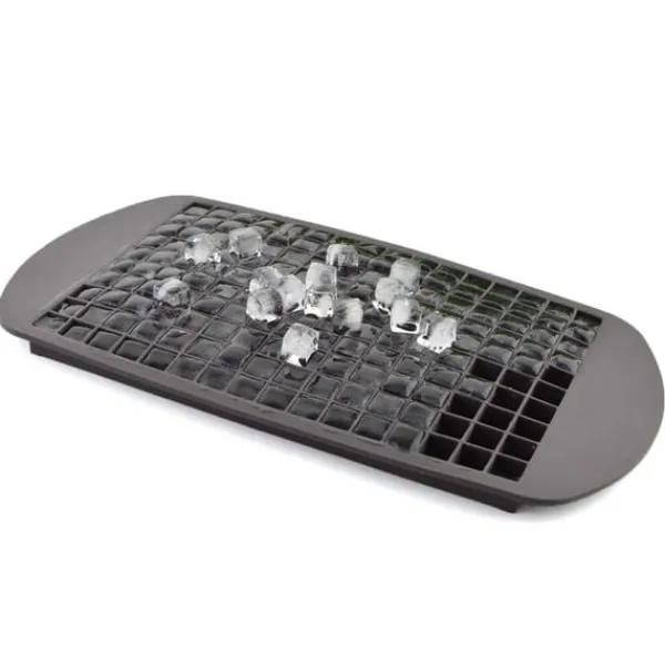 Isform för 160 mini-iskuber silikon Svart