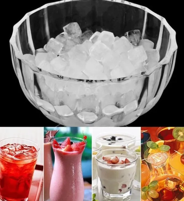 Isform för 160 mini-iskuber silikon Svart