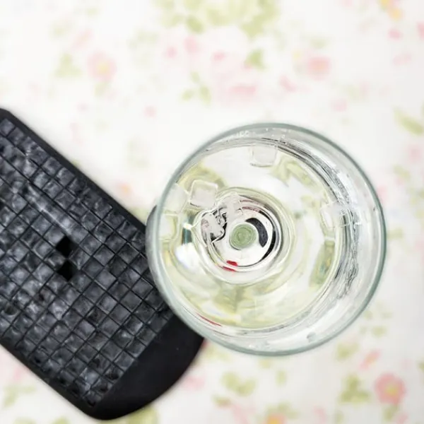 Isform för 160 mini-iskuber silikon Svart