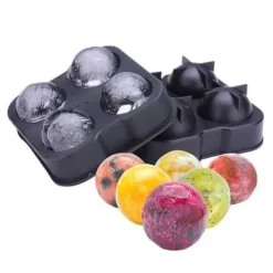 Isformar-Isform för Isbollar Runda Isbitar Kulor Plast