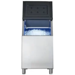 Ismaskiner-Isförvaringslåda, 56x66,5x103,8 cm, rostfritt stål, justerbara fötter