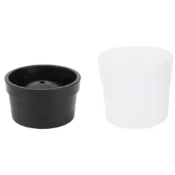 Isformar-Isgallerform Enkel Livsmedelskvalitet Rund Whisky Isboll Tillverkningsform För Bar Hemmafest Svart