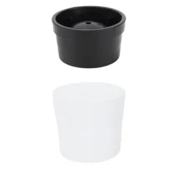 Isformar-Isgallerform Enkel Livsmedelskvalitet Rund Whisky Isboll Tillverkningsform För Bar Hemmafest Svart