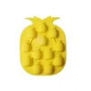 Isformar-Ishink - Ananas - Silikon - 14 x 18,5 cm - Utan BPA - Gul