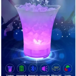 Ishink & Kylare-Ishink "Bluetooth & LED" 5L Vit