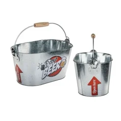 Ishink & Kylare-Ishink för öl med integrerad flasköppnare