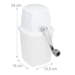 Iskross, 24x12,5x16 cm, Vit