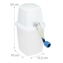 Iskross, 24x12,5x16 cm, Vit