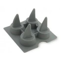 Iskubsform - Rolig - Hajvinge - Silikon - 1 form - 4 hajvingar