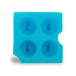 Iskubsform - Rolig - Hajvinge - Silikon - 1 form - 4 hajvingar