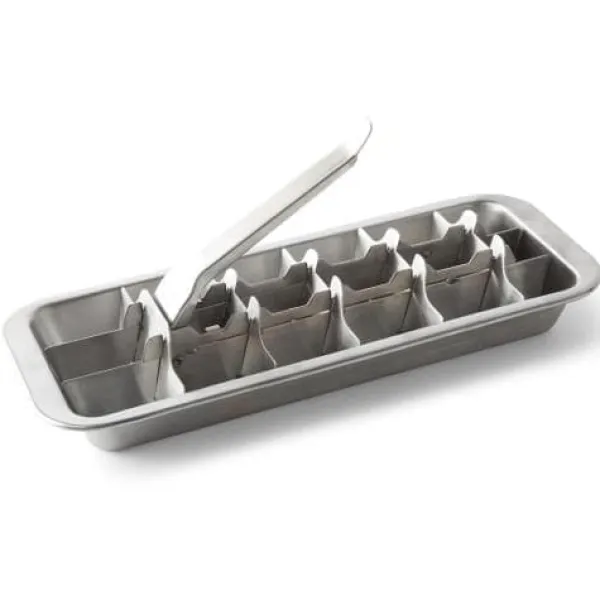 Iskubsform av rostfritt stål