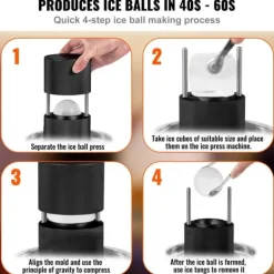 Verktygsset För Drinkar-Iskula Press, 2,4