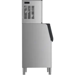 Ismaskiner-Ismaskin, 181,4 kg/24h, 136 kg förvaring, 580x668x1105 mm, rostfritt stål
