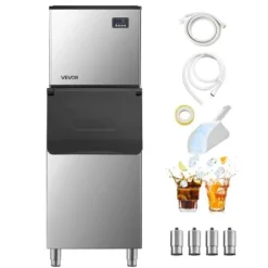 Ismaskin, 249,5 kg/24h, 580x668x1105 mm, rostfritt stål