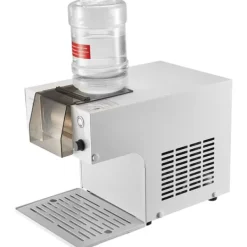 Ismaskiner-Ismaskin - Nugget/Snöflingeis - Kapacitet 40 kg/dygn - Vattentank 1,8 l - Snabbkylning 90 s - Rostfri konstruktion