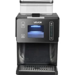 Ismaskin, 0,8L behållare, rostfritt stål, silver