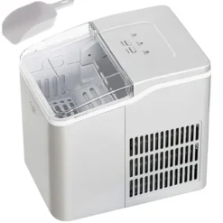 Ismaskin med kapacitet på 12 kg per dygn och automatisk rengöring