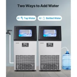 Ismaskiner-Ismaskin, 38,8x37x79,8 cm, Rostfritt stål