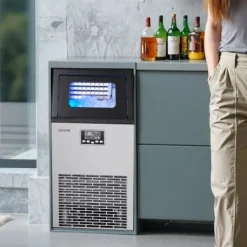 Ismaskiner-Ismaskin, 38,8x37x79,8 cm, Rostfritt stål