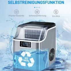 Ismaskiner-Ismaskin, 25,2x36x37,1 cm, Silver