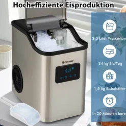 Ismaskiner-Ismaskin, 38,5x24x38 cm, Silver