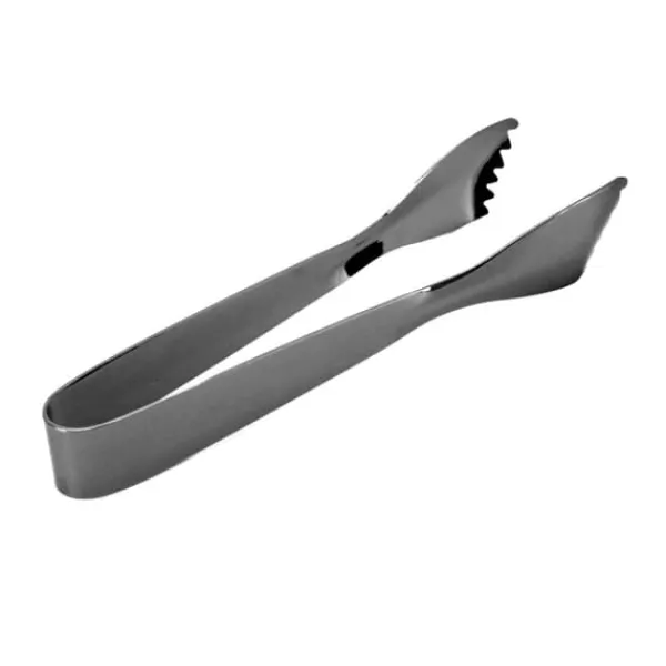 Istänger Livsmedelskvalitet Tjockare Rostfritt Stål Förhindrar Halkning Sockermatpincett För Hemköksbar Svartpläterad