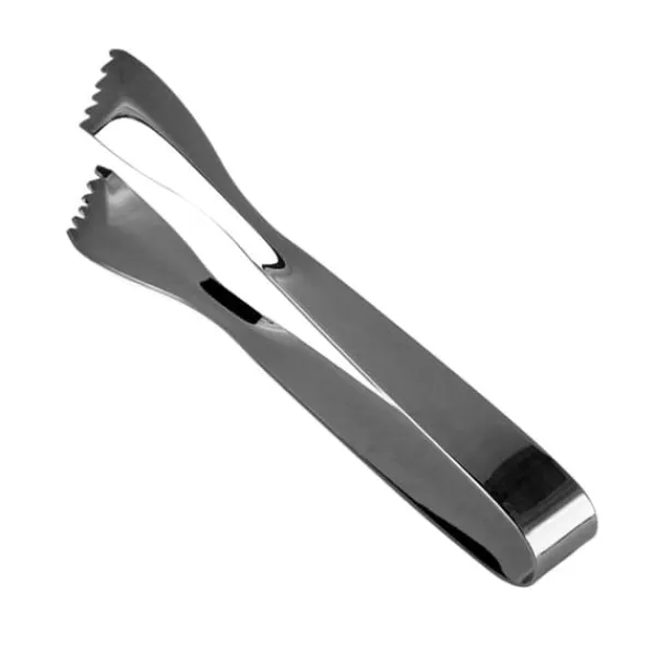 Istänger Livsmedelskvalitet Tjockare Rostfritt Stål Förhindrar Halkning Sockermatpincett För Hemköksbar Svartpläterad