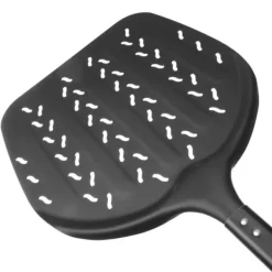 Pizzaspadar-ITALIA 3D pizzaskyffel i aluminium, perforerad, 330x1700mm