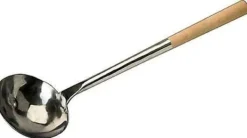 Jade Temple köksslev - 17062 - Wokslev, rund, rostfritt stål, silver, 57 x 35 x 41 cm