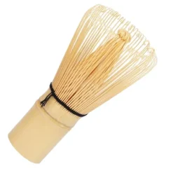 Japansk Matcha-verktyg Bambu Tevispskålborste Matcha-borste Tetillbehör (Ljusgul)