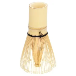 Japansk Matcha-verktyg Bambu Tevispskålborste Matcha-borste Tetillbehör (Ljusgul)