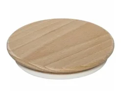 Tillbehör Till Matförvaring-Jata WECK Wooden Lid 100mm Beech