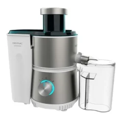 Juicer - CECOTEC - Juice&Fresh 400 Titan White - Svart titanbelagd skiva - 2 hastigheter
