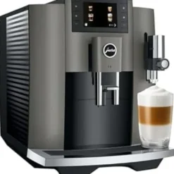 Kaffemaskiner & Espresso-JURA E8 (EC) Automatisk Espressomaskin - Svart - 1,9 L - 1450 Watt - Espresso - 15 bar - Kaffebönor
