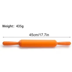 justerbar silikonkavel med 4 distanser för degpizza non-stick kavel bakverktyg