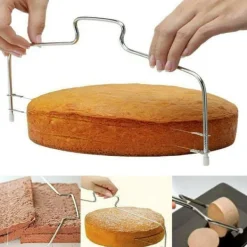 Justerbar tårtskärare - perfekt för bröllops- och födelsedagstårtor