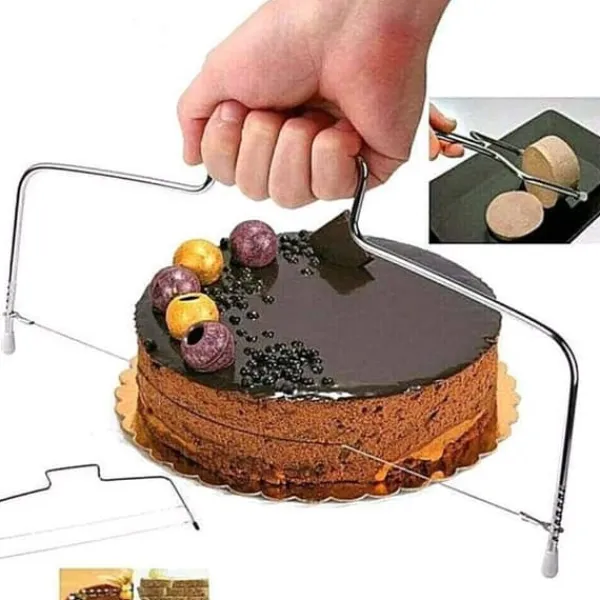 Justerbar tårtskärare - perfekt för bröllops- och födelsedagstårtor