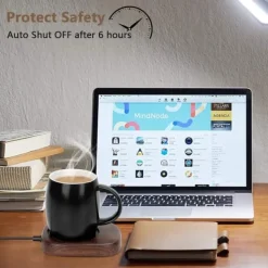 Dryckvärmare-Kaffekoppvärmare, elektrisk koppvärmare med 3 justerbara temperaturnivåer (upp till 149℉) och automatisk avstängningsfunktion, elektrisk dryckesvärmar | CDON