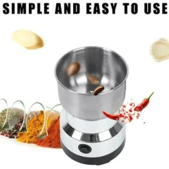 Kryddkvarnar-Kaffekvarn - YULINLAND - 220V - Rostfritt Stål - Mal Kryddor