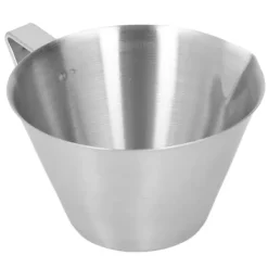 Kaffemått i rostfritt stål 100 ML Skala för mjölktedrycker