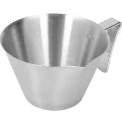 Kaffemått i rostfritt stål 100 ML Skala för mjölktedrycker