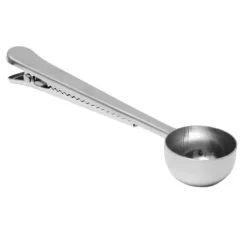 Kaffemått med Klämma i Rostfritt Stål