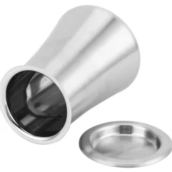 Kaffepulversikt 304 Rostfritt Stål Pulversikt Behållare Hem Filter KoppSlipfärg