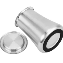 Kaffepulversikt 304 Rostfritt Stål Pulversikt Behållare Hem Filter KoppSlipfärg